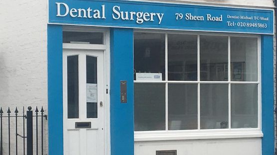 Image of the front of the dentist office